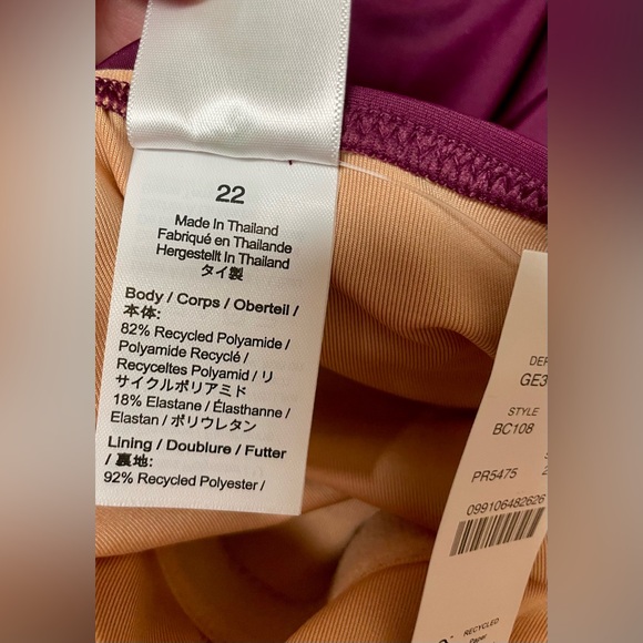 J. Crew ruched One-shoulder Swimsuit                     SIZE 22 ~ New with Tags - Picture 2 of 9